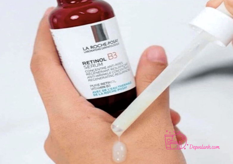 La Roche-Posay Retinol 0,3% + Vitamin B3 dòng serum retinol thấm nhanh