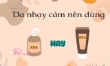 Da nhạy cảm nên dùng AHA hay BHA thì tốt?